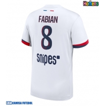 Camisa de Futebol Paris Saint-Germain Fabian Ruiz #8 Equipamento Secundário 2025-26 Manga Curta
